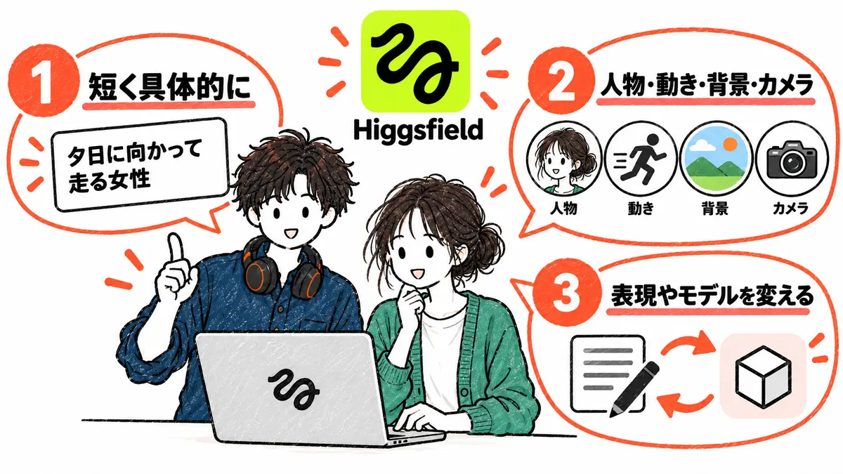Higgsfieldを日本語で使うときの3つのコツ