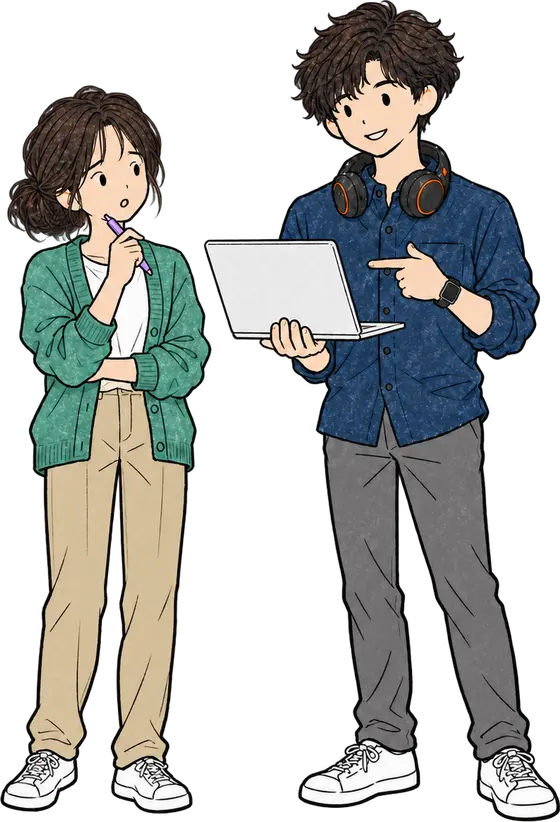 ノードみるの碧（あおい）とみどり